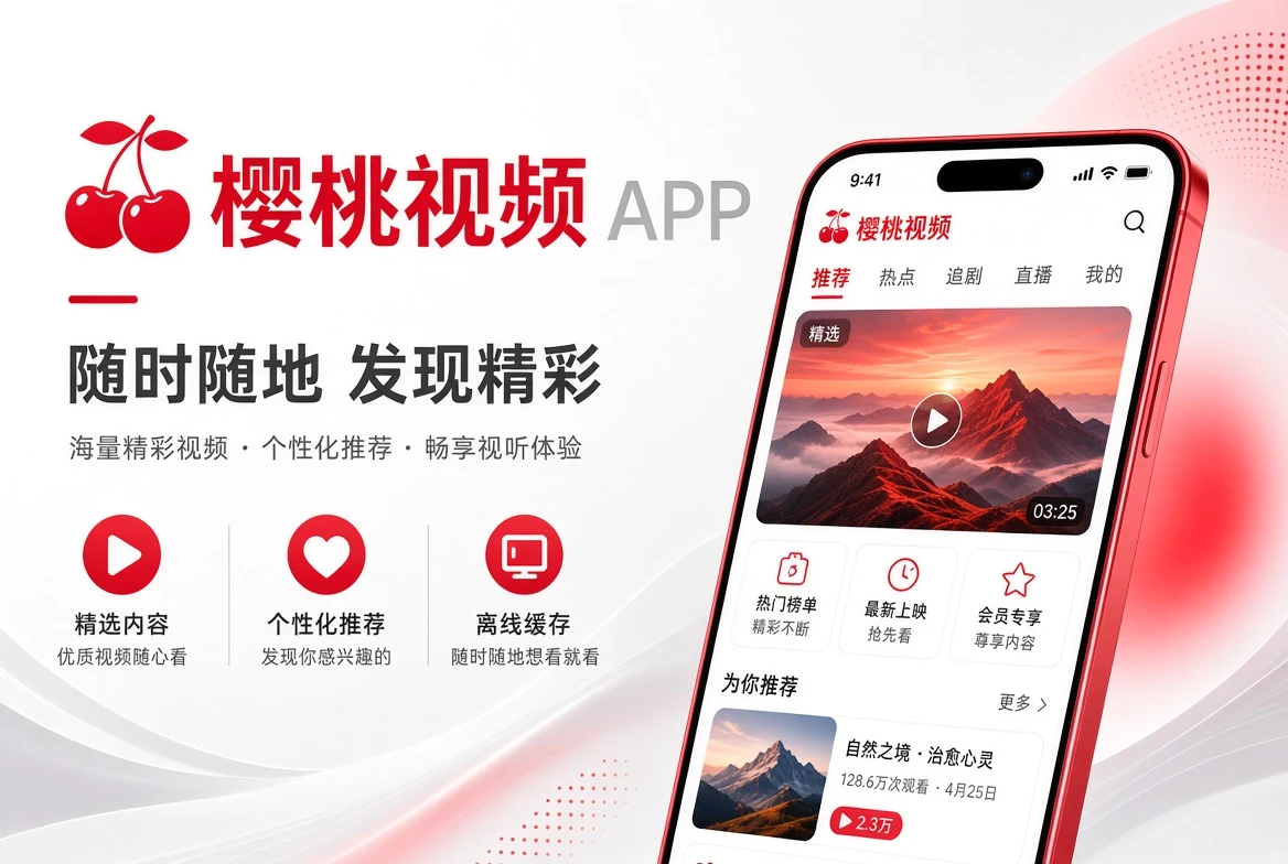 樱桃视频APP展示